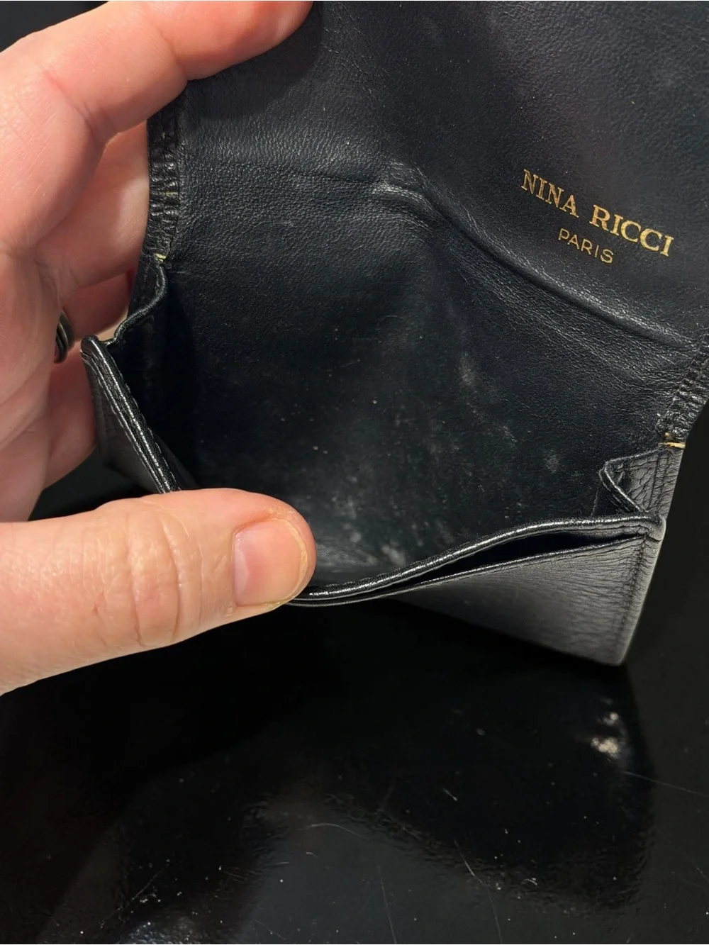 Nina Ricci Paris Wallet French Designer Quiet Luxury Accessory